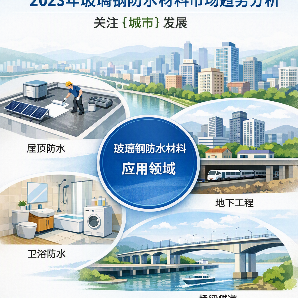 2023年玻璃钢防水材料市场趋势分析，关注 昆玉 发展