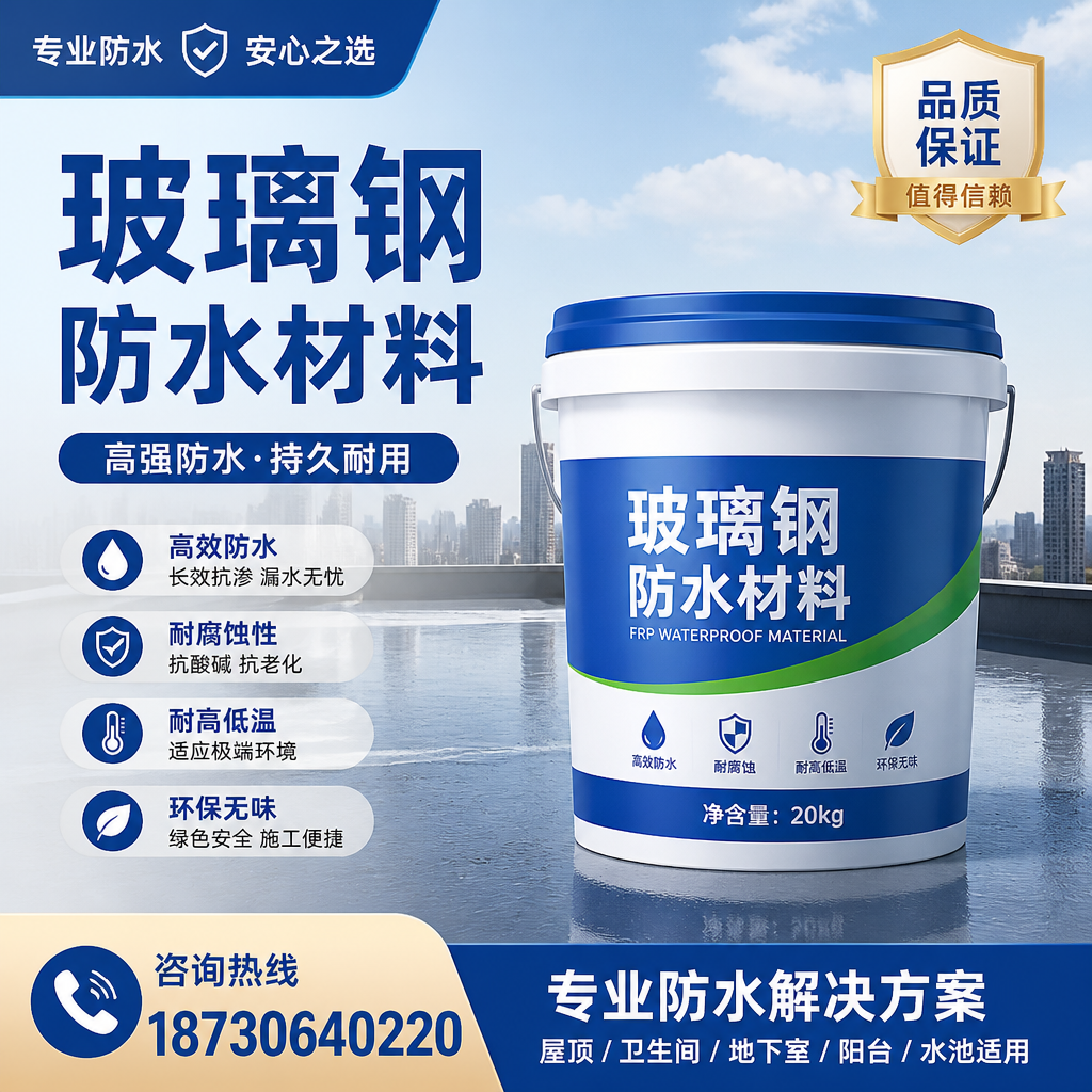 了解玻璃钢防水材料的市场趋势，昆玉 企业不可不知